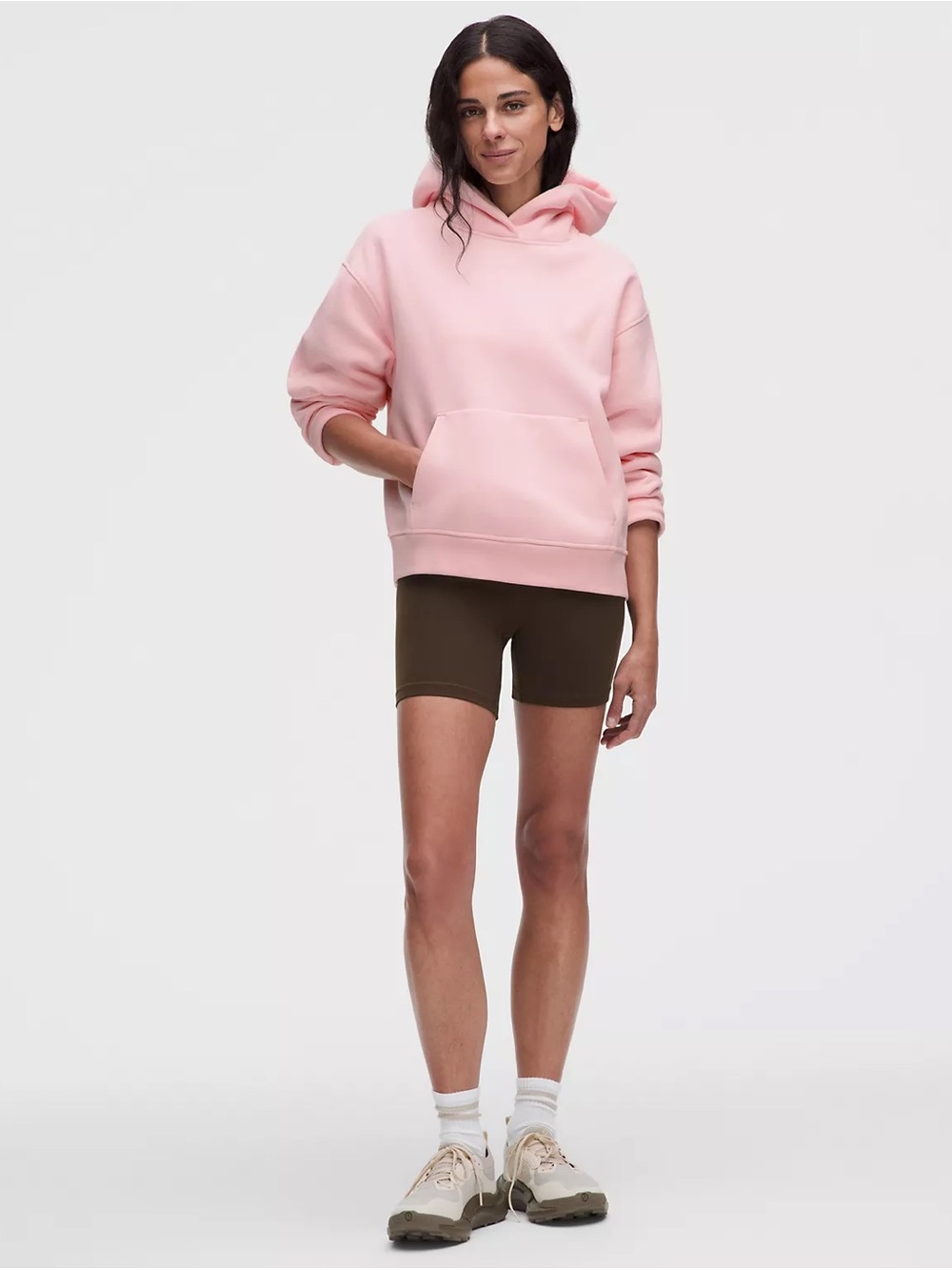 lululemon Steady State Pullover Hoodie (Strawberry Milkshake, Pink) NWT
